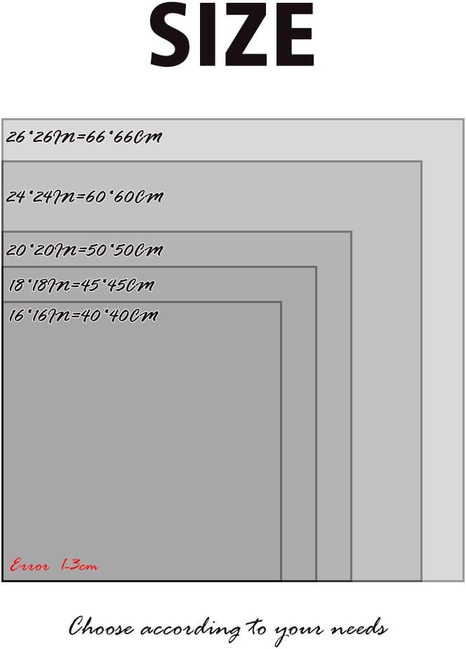 Pastoral Lemon 2PCS Throw Pillow Covers for Couch Sofa Bed, Yellow Blue Flowers Stripes Pillow Covers 16x16 inch, Standard Pillowcases Set Decorative Cushion Covers for Living Room Bedroom